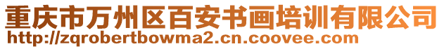 重慶市萬州區(qū)百安書畫培訓有限公司