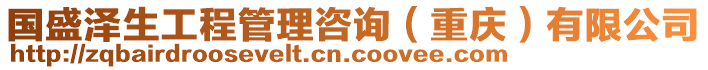 國盛澤生工程管理咨詢（重慶）有限公司