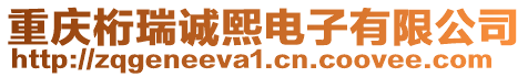 重慶桁瑞誠熙電子有限公司