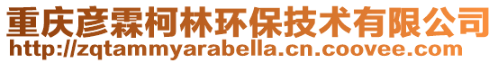 重慶彥霖柯林環保技術有限公司