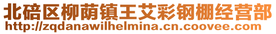 北碚區柳蔭鎮王艾彩鋼棚經營部