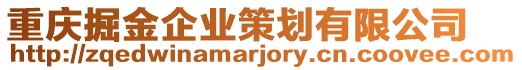 重慶掘金企業(yè)策劃有限公司