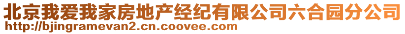 北京我愛我家房地產經紀有限公司六合園分公司