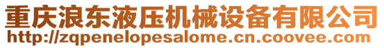 重慶浪東液壓機械設備有限公司