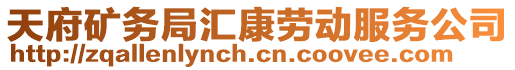 天府礦務(wù)局匯康勞動服務(wù)公司