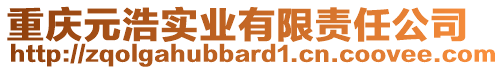 重慶元浩實業(yè)有限責任公司