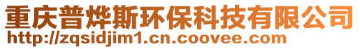 重慶普燁斯環(huán)保科技有限公司