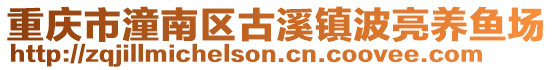 重慶市潼南區古溪鎮波亮養魚場