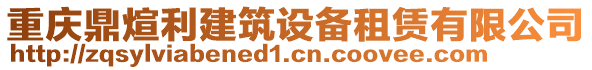 重慶鼎煊利建筑設(shè)備租賃有限公司