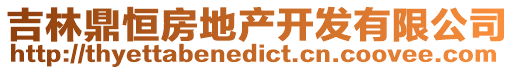 吉林鼎恒房地產(chǎn)開發(fā)有限公司