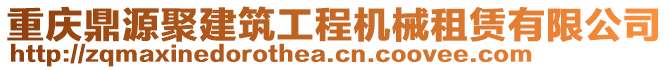 重慶鼎源聚建筑工程機械租賃有限公司