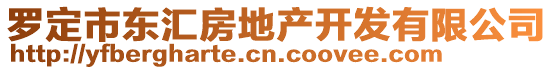 羅定市東匯房地產(chǎn)開(kāi)發(fā)有限公司