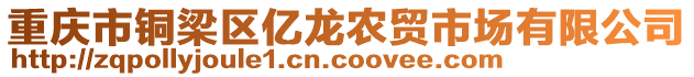 重慶市銅梁區(qū)億龍農(nóng)貿(mào)市場有限公司