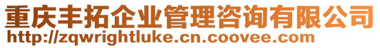 重慶豐拓企業(yè)管理咨詢有限公司