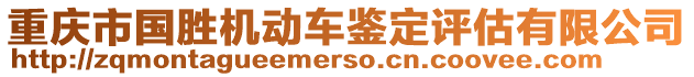 重慶市國勝機動車鑒定評估有限公司