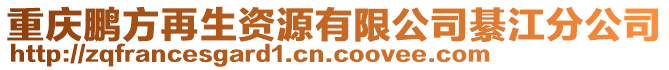 重慶鵬方再生資源有限公司綦江分公司