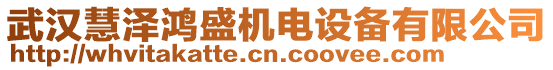 武漢慧澤鴻盛機電設備有限公司