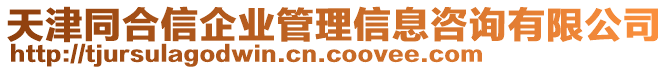 天津同合信企業(yè)管理信息咨詢有限公司