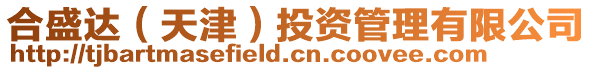 合盛達(天津)投資管理有限公司