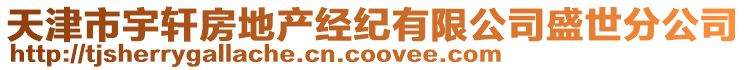 天津市宇軒房地產(chǎn)經(jīng)紀(jì)有限公司盛世分公司