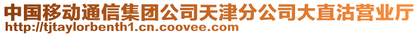 中國移動通信集團公司天津分公司大直沽營業廳