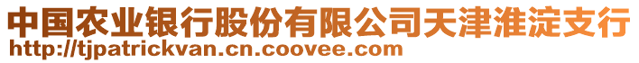 中國農(nóng)業(yè)銀行股份有限公司天津淮淀支行