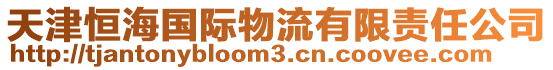 天津恒海國際物流有限責任公司