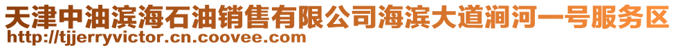 天津中油濱海石油銷售有限公司海濱大道澗河一號服務區