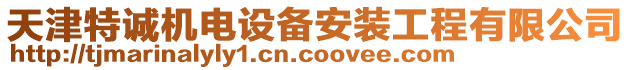 天津特誠機(jī)電設(shè)備安裝工程有限公司