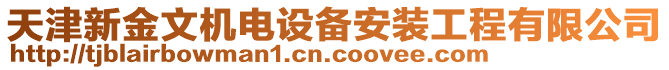 天津新金文機電設備安裝工程有限公司