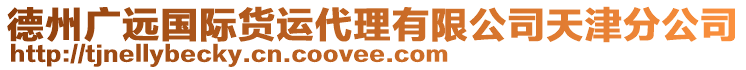 德州廣遠國際貨運代理有限公司天津分公司