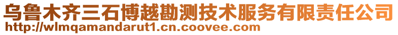 烏魯木齊三石博越勘測技術(shù)服務有限責任公司