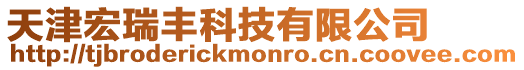 天津宏瑞豐科技有限公司