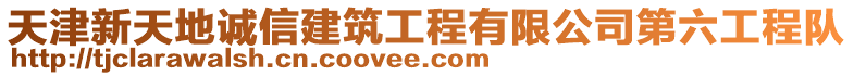 天津新天地誠信建筑工程有限公司第六工程隊