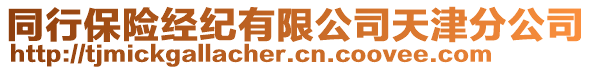 同行保險(xiǎn)經(jīng)紀(jì)有限公司天津分公司