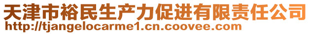 天津市裕民生產(chǎn)力促進(jìn)有限責(zé)任公司