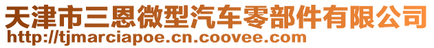 天津市三恩微型汽車零部件有限公司