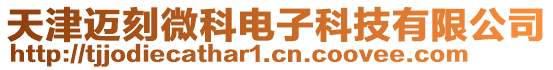 天津邁刻微科電子科技有限公司