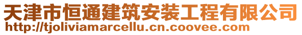 天津市恒通建筑安裝工程有限公司