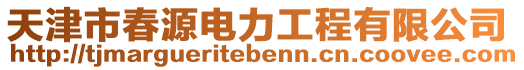 天津市春源電力工程有限公司