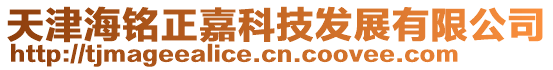 天津海銘正嘉科技發(fā)展有限公司