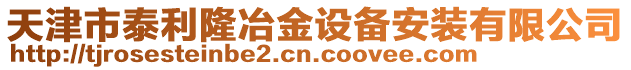 天津市泰利隆冶金設備安裝有限公司