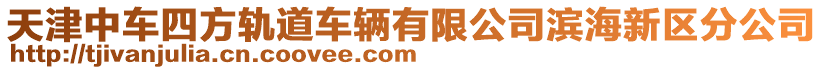 天津中車四方軌道車輛有限公司濱海新區(qū)分公司