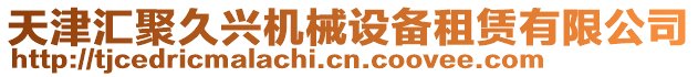 天津匯聚久興機(jī)械設(shè)備租賃有限公司