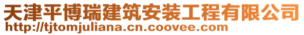 天津平博瑞建筑安裝工程有限公司