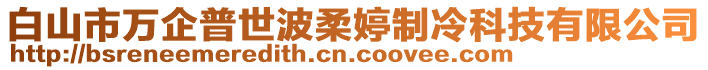 白山市萬企普世波柔婷制冷科技有限公司