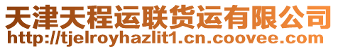 天津天程運(yùn)聯(lián)貨運(yùn)有限公司