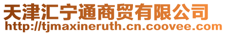 天津匯寧通商貿有限公司