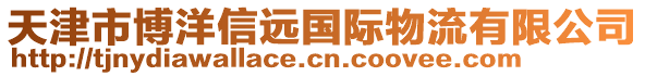 天津市博洋信遠(yuǎn)國際物流有限公司