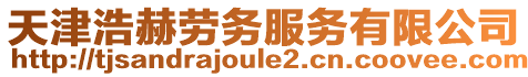 天津浩赫勞務服務有限公司